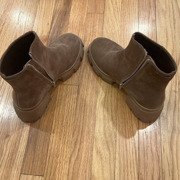 Chunky suede bootie - Picture 8 of 8
